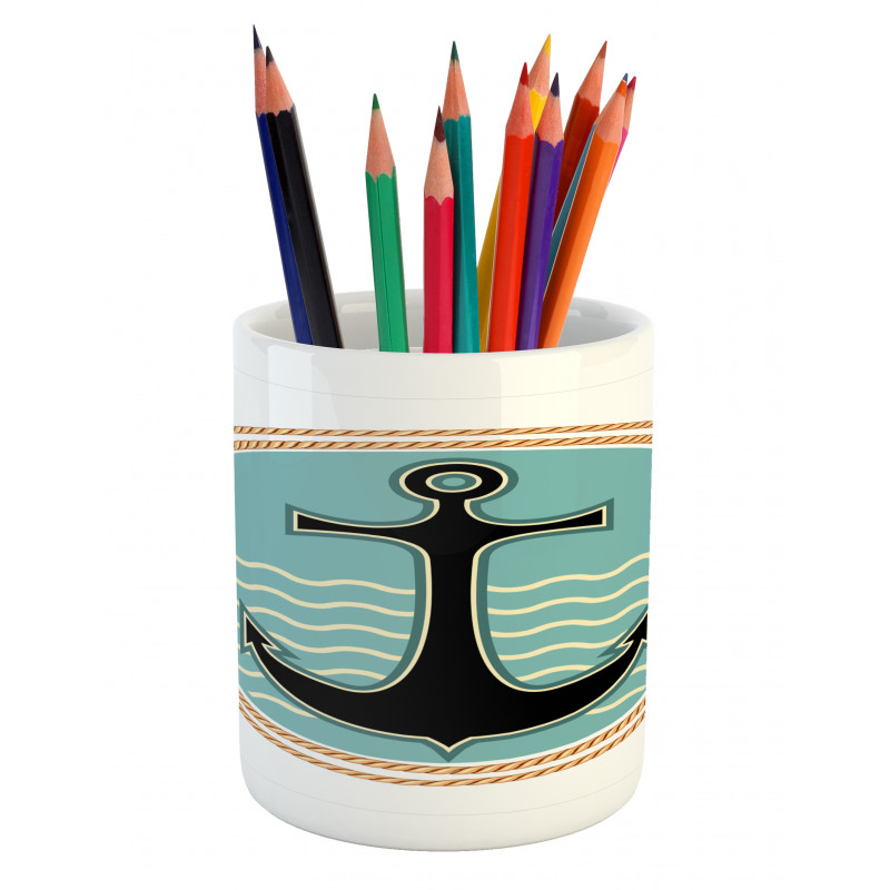 Nautical Design Pencil Pen Holder