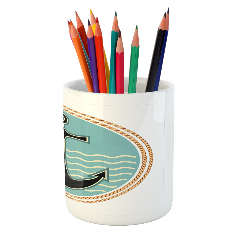 Nautical Design Pencil Pen Holder