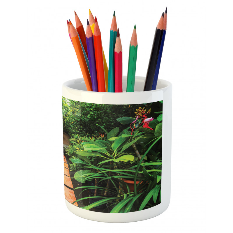 Tropical Growth Pencil Pen Holder