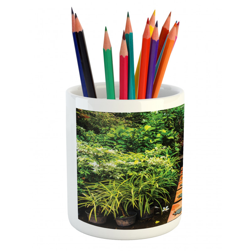 Tropical Growth Pencil Pen Holder