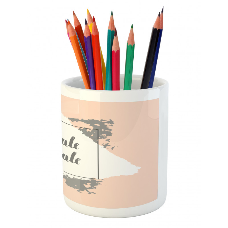 Pastel and Grunge Pencil Pen Holder