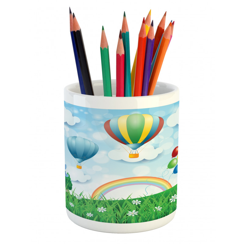 Spring Field Fantasy Pencil Pen Holder