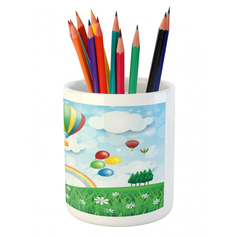 Spring Field Fantasy Pencil Pen Holder