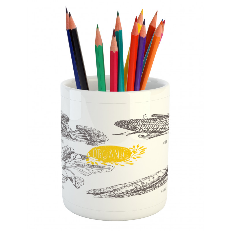 Organic Farm Pencil Pen Holder