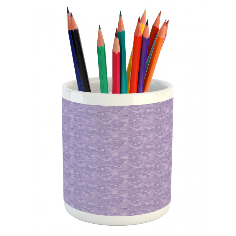 Romantic Syringa Garden Pencil Pen Holder