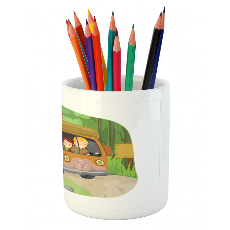 Scouts Activities Design Pencil Pen Holder