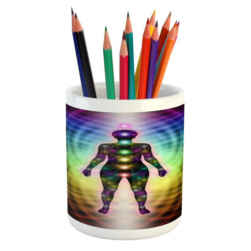 Geometric Diagram Energy Pencil Pen Holder