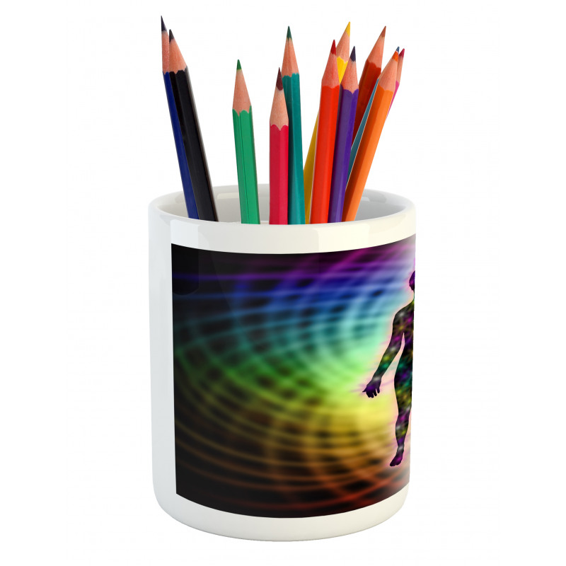 Geometric Diagram Energy Pencil Pen Holder