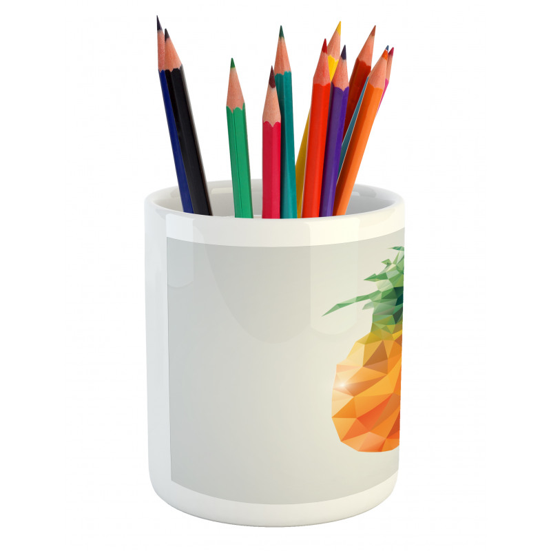 Angular Pineapple Pencil Pen Holder