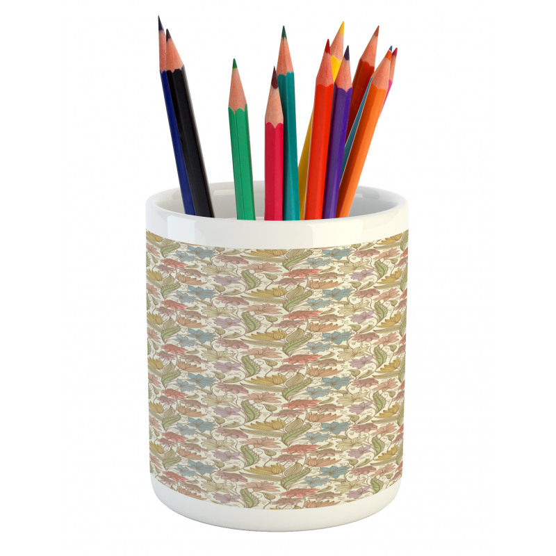 Romantic Meadow Art Pencil Pen Holder