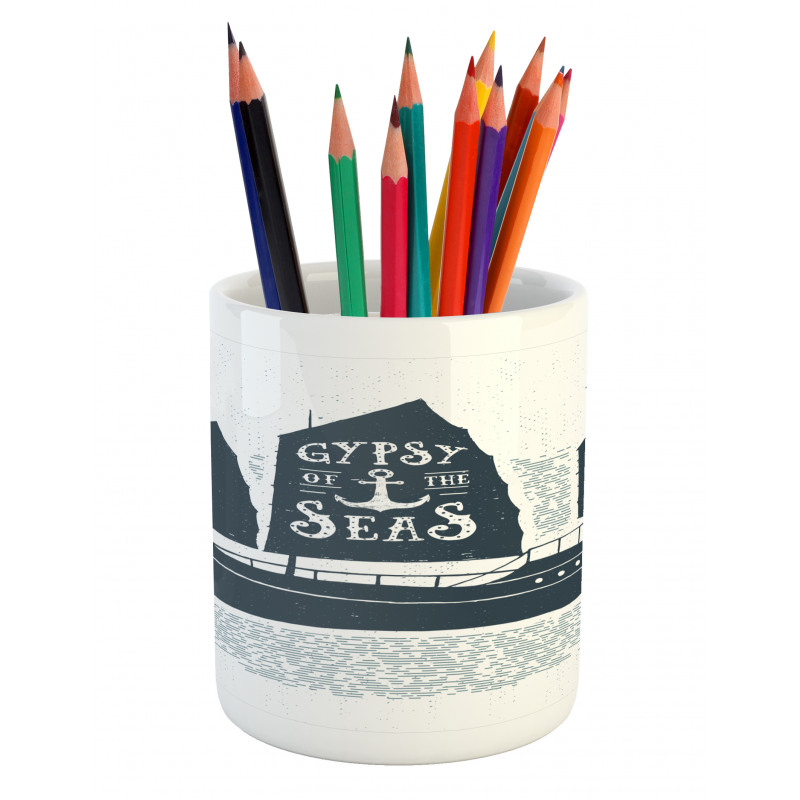 Gypsy of the Sea Pencil Pen Holder