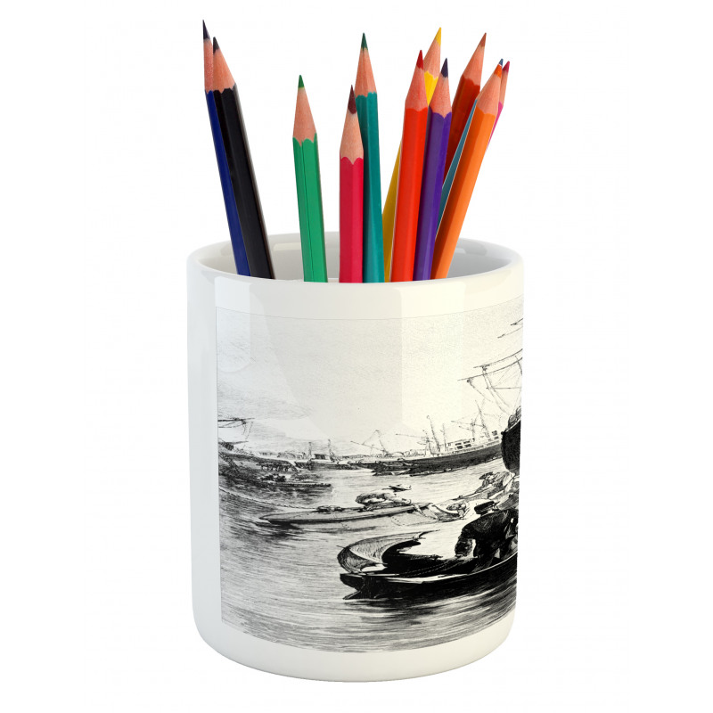 Vintage San Diego Pencil Pen Holder