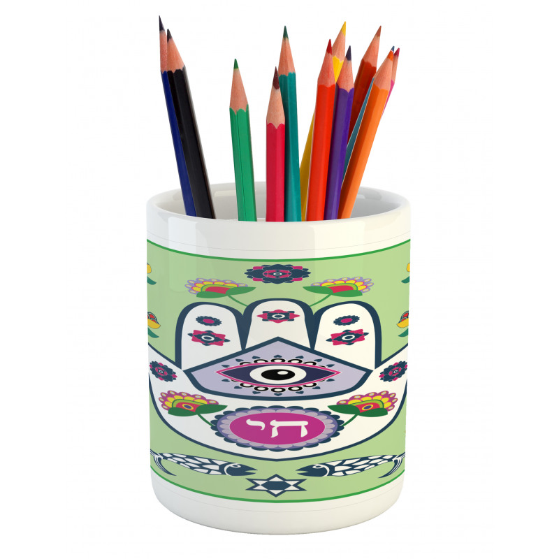 Middle East 6 Point Star Pencil Pen Holder