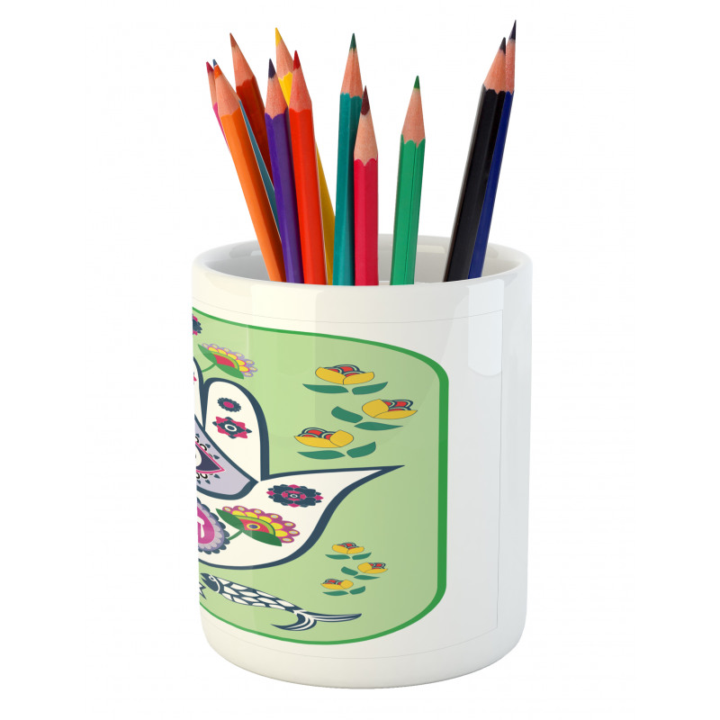 Middle East 6 Point Star Pencil Pen Holder