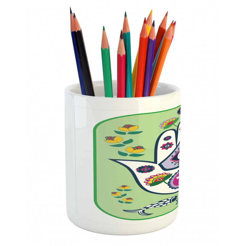 Middle East 6 Point Star Pencil Pen Holder