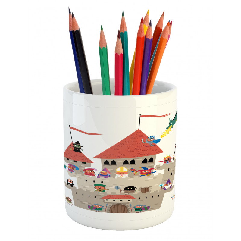 Cartoon Kingdom Dragon Pencil Pen Holder