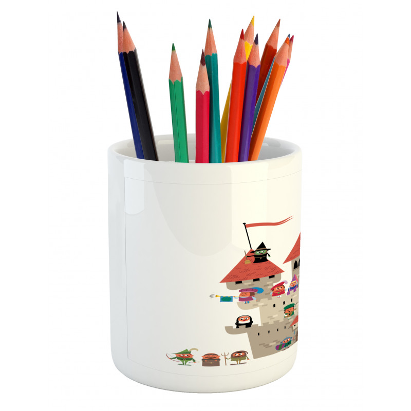 Cartoon Kingdom Dragon Pencil Pen Holder