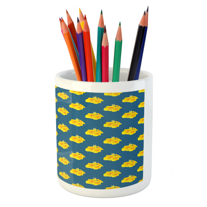 Canna Lily Pencil Pen Holder