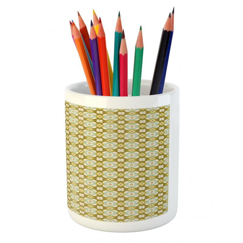 Graphic Petals Repeat Pencil Pen Holder