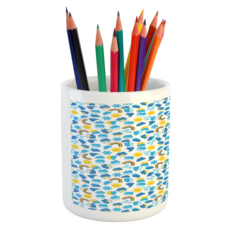 Childish Weather Pencil Pen Holder