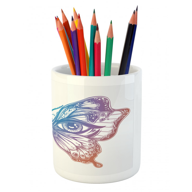 Artwork Design Tattoo Pencil Pen Holder