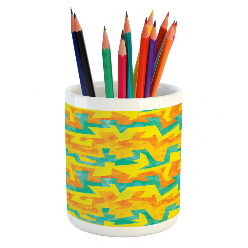 Mitered Elbows Pencil Pen Holder