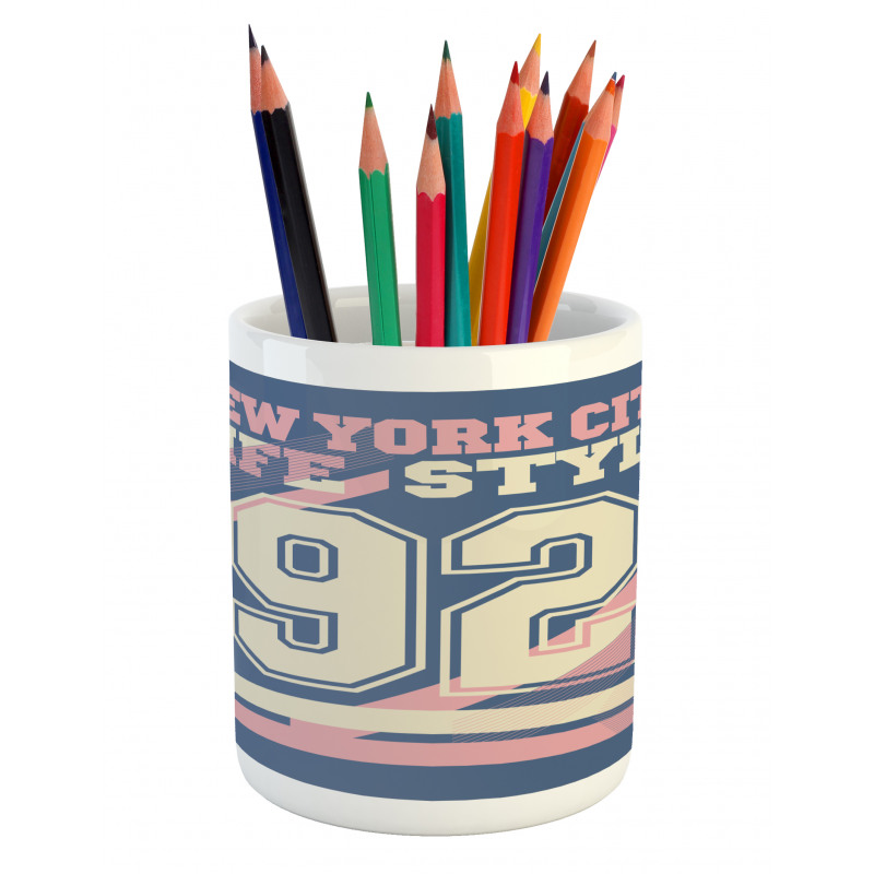 New York City Life Style Pencil Pen Holder