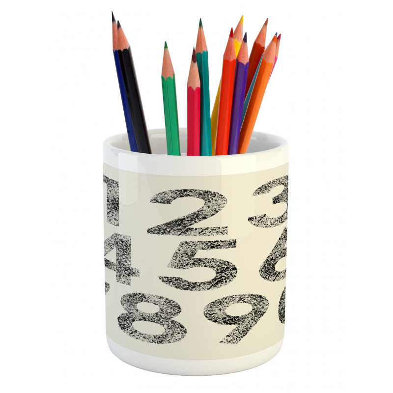 Grunge Dotwork Pencil Pen Holder