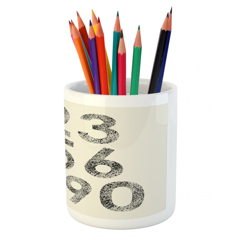 Grunge Dotwork Pencil Pen Holder