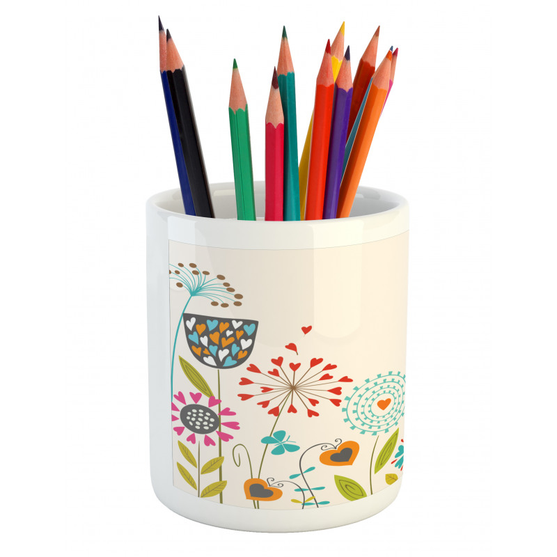 Hearty Dandelion Seeds Pencil Pen Holder