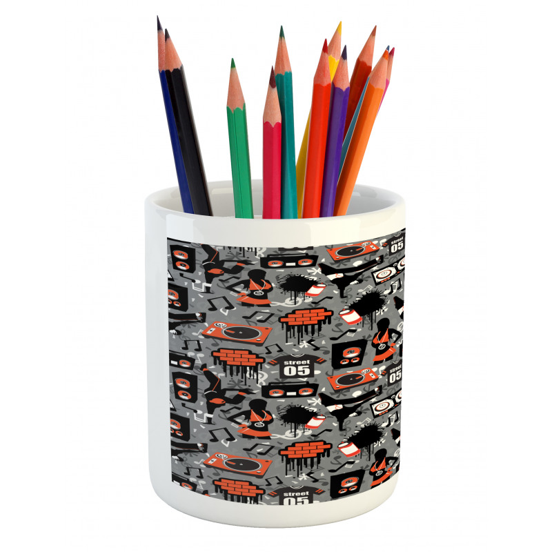 Underground Street Art Pencil Pen Holder