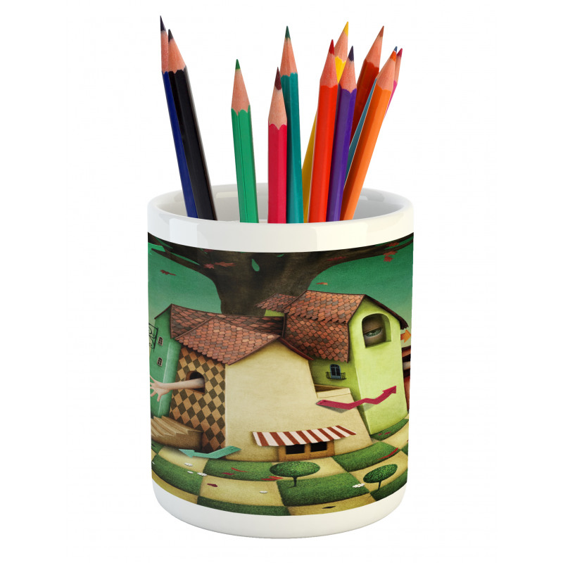 Fairy Tale Wonderland Pencil Pen Holder