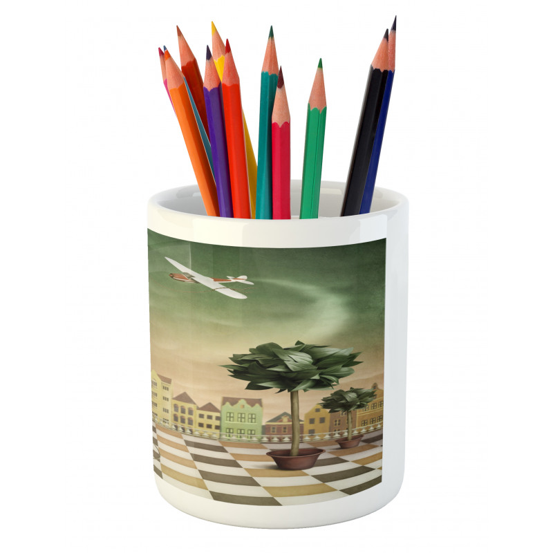 Puppynd Toy Plane Pencil Pen Holder