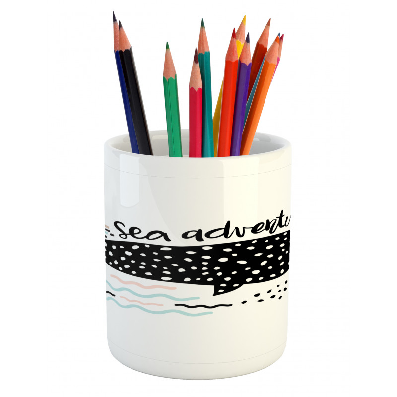 Dotted Whale Shark Pencil Pen Holder