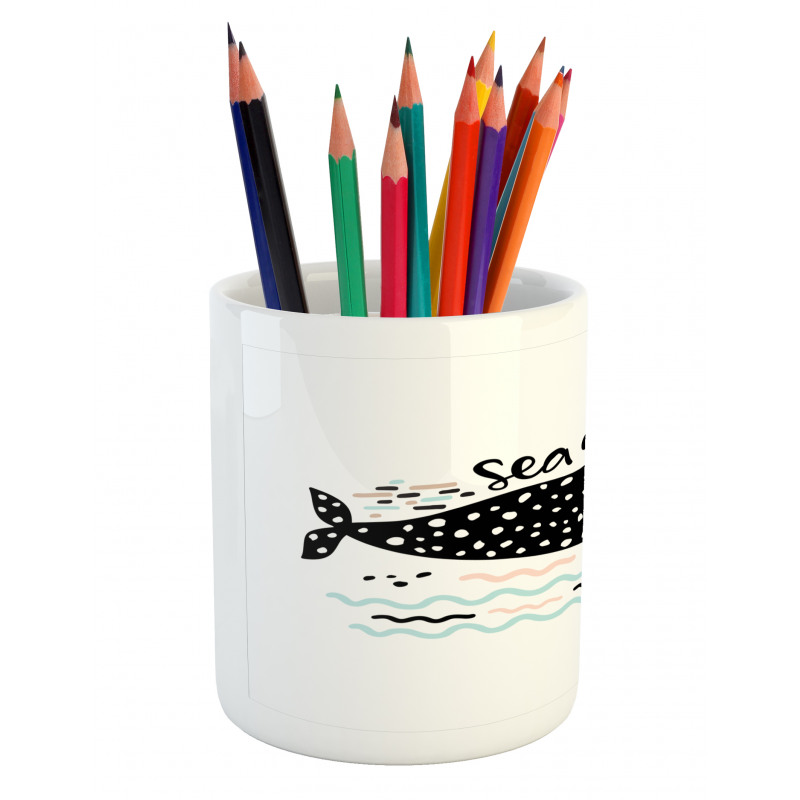 Dotted Whale Shark Pencil Pen Holder