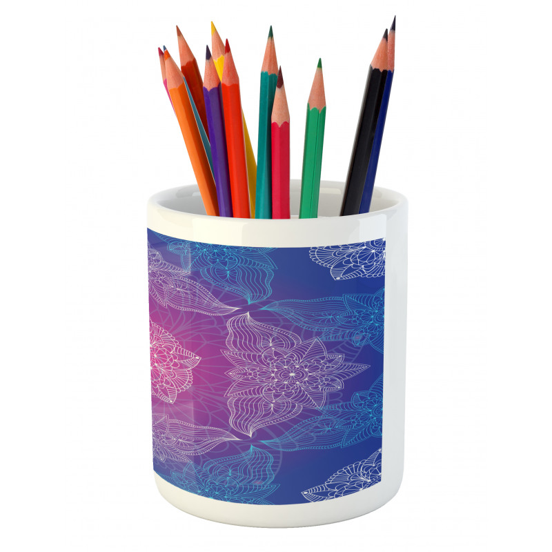 Groovy Motif Pencil Pen Holder