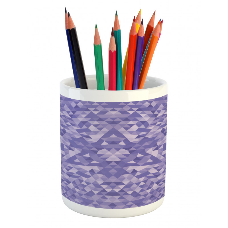 Gradient Mosaic Pencil Pen Holder