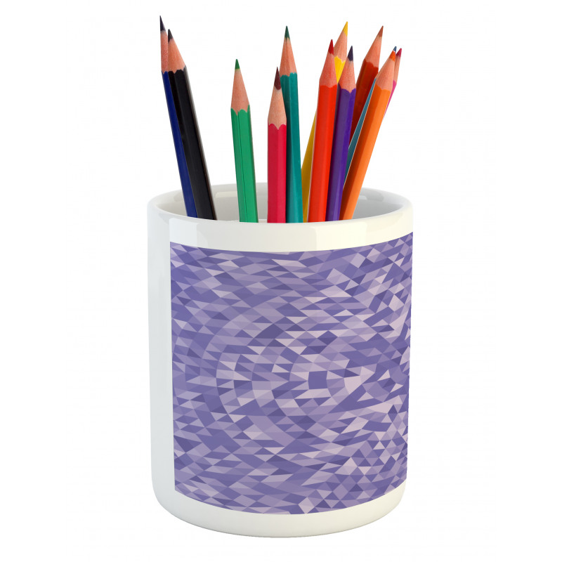 Gradient Mosaic Pencil Pen Holder