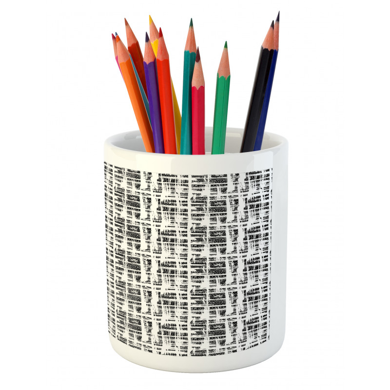 Abstract Shibori Pencil Pen Holder