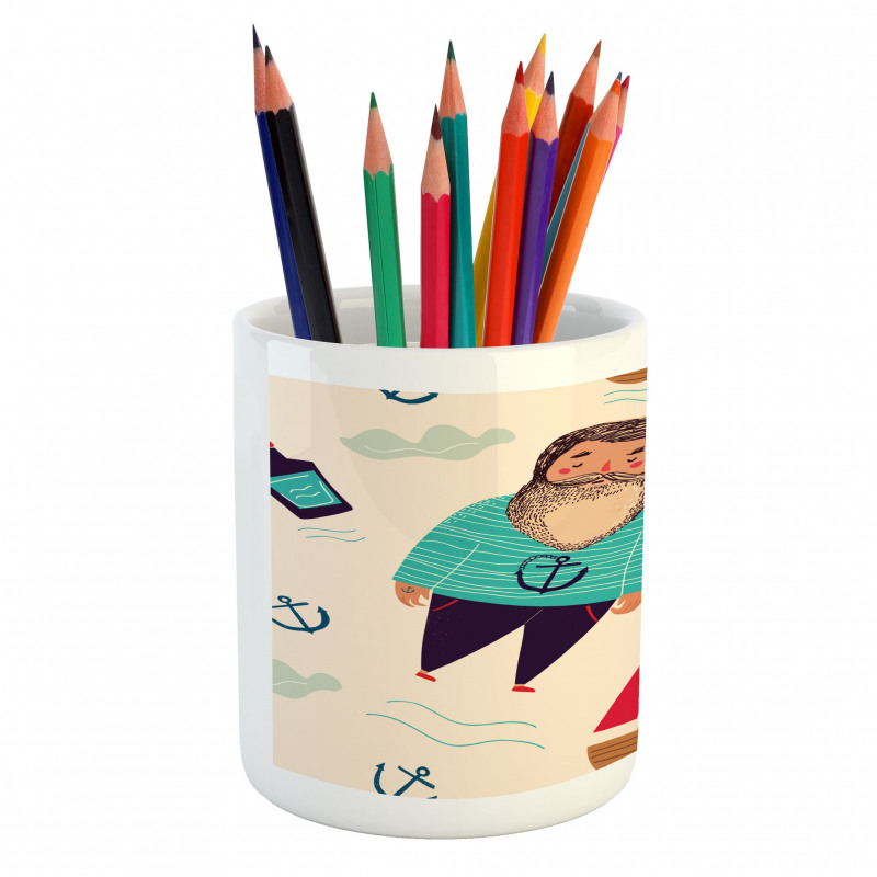 Potbelly Sailor Pencil Pen Holder