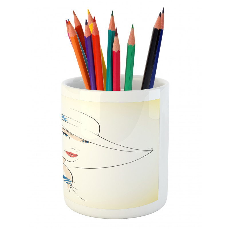 Fashion Sketch Pencil Pen Holder