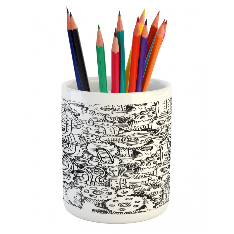 Manufacturing Theme Pencil Pen Holder