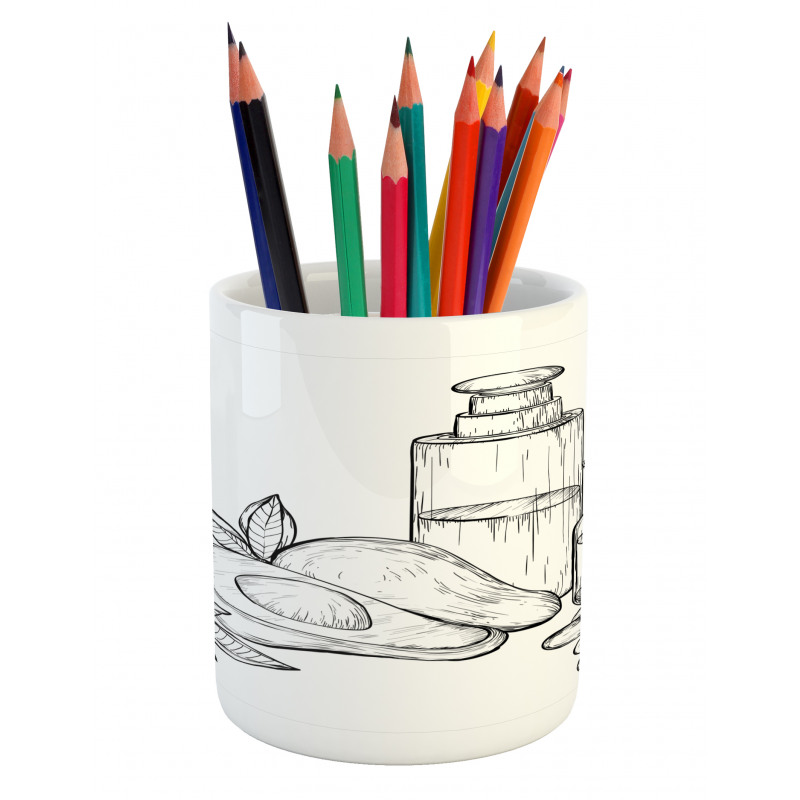 Natural Tropical Fruit Pencil Pen Holder