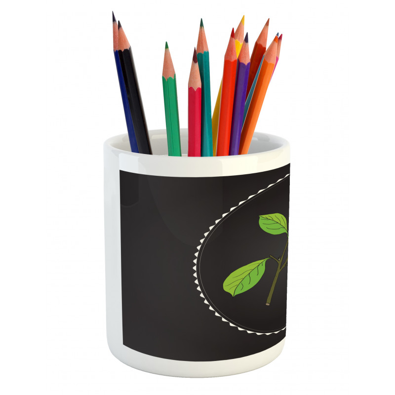 Alligator Pear Tree Pencil Pen Holder