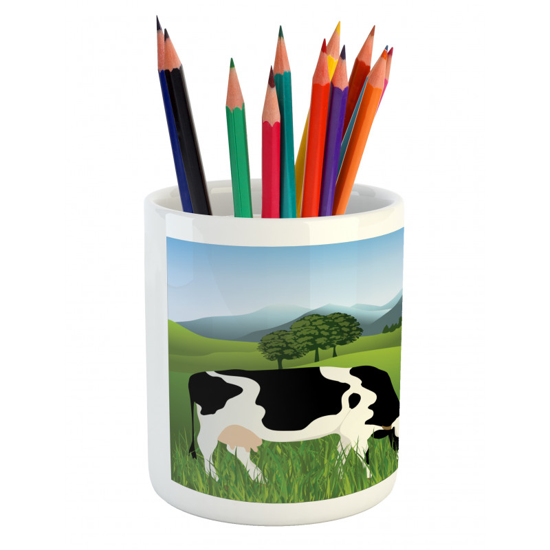 Agriculture Landscape Pencil Pen Holder