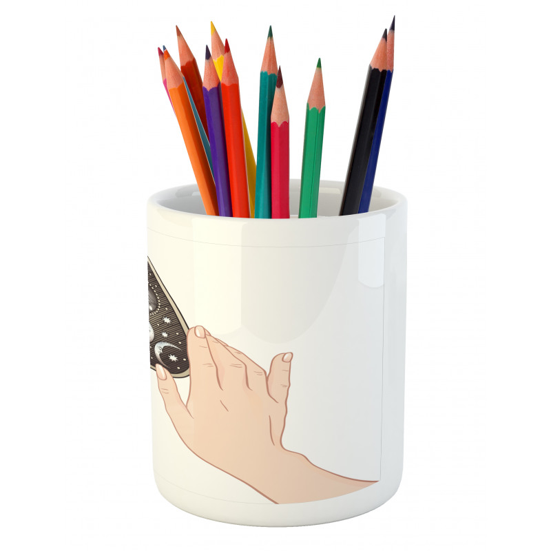 Mystifying Oracle Pencil Pen Holder