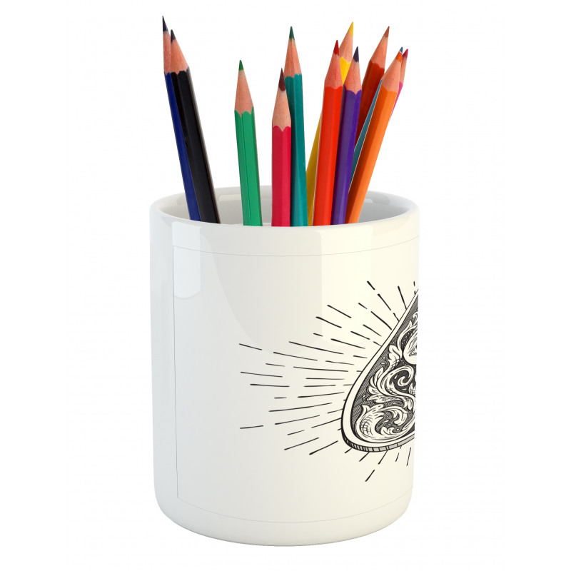 Hatched Sketch Pencil Pen Holder