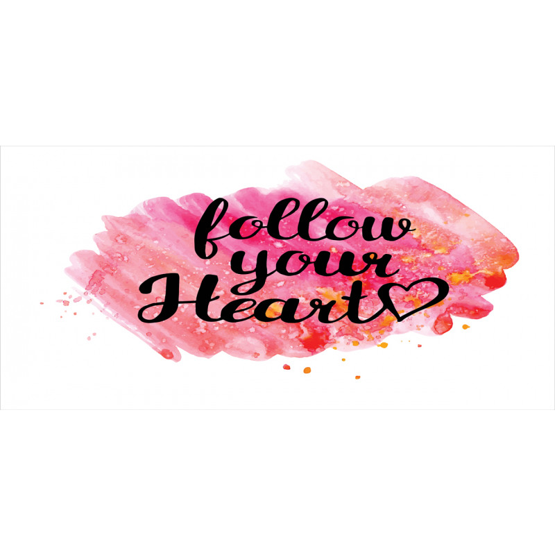 Follow Your Heart Phrase Pencil Pen Holder