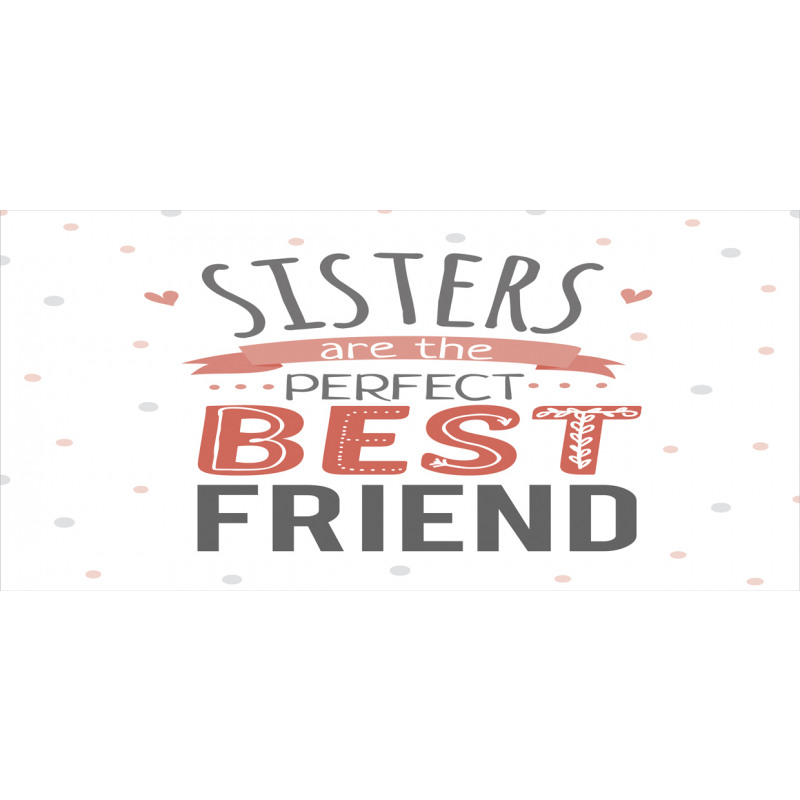 Best Friend Sisters Words Pencil Pen Holder