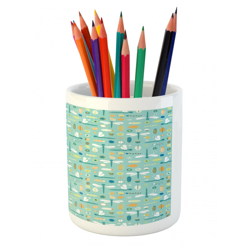 Nursery Style Cartoon Pencil Pen Holder